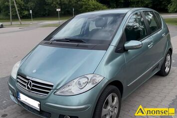 Anonse MERCEDES 190, 2004r., 1.699cm<sup>3</sup>, benzyna, 158.000km, Model A170 (169W). W zestawie komplet opon zimowych na felgach stalowych + dekle. Ko�a l