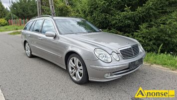 Anonse MERCEDES E 200, 2004r., 1.800cm<sup>3</sup>, 163KM, benzyna, kombi, 251.600km, szary, metalik, poduszki powietrzne, 6xPP, ASR, ABS, immobiliser, system