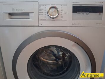Anonse PRALKA, BOSCH, u�ywana, mo�liwo�� transportu, �adowana z boku, wy�wietlacz elektroniczny, klasa energetyczna A+, sprawna gotowa do prania no