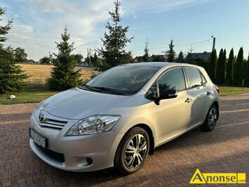 Anonse TOYOTA AURIS, 2012r./XII, 1.364cm<sup>3</sup>, 90KM, diesel, hatchback, 155.000km, srebrny, metalik, ABS, immobiliser, poduszki powietrzne, 4xPP, centr