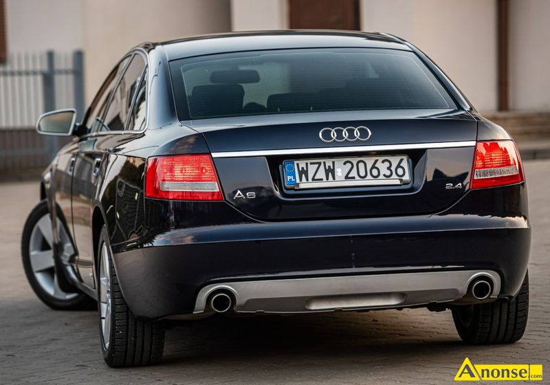 AUDI  A6, 2004r., 2.400cm3, 177KM , benzyna, sedan, 299.000km, granatowy, metalik,opis dodatkowy: a - image 1 - anonse.com