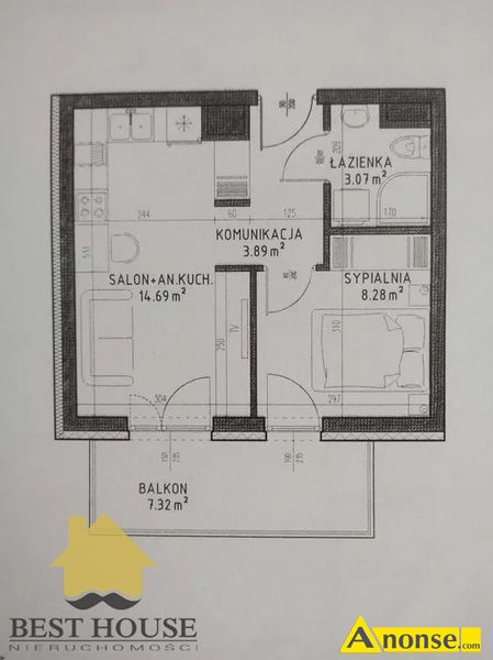 WROTKW , M-3, 30m2,opis dodatkowy: blok, jednopoziomowe, winda, gaz, prd, kanalizacja, dewelopers - image 0 - anonse.com