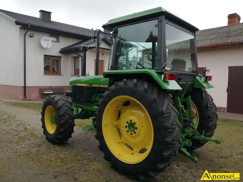 cignik , JOHN DEERE,opis dodatkowy: 2250, skrzynia biegw mechaniczna, napd 4 x 4 stan dobry, spr - image 1 - anonse.com