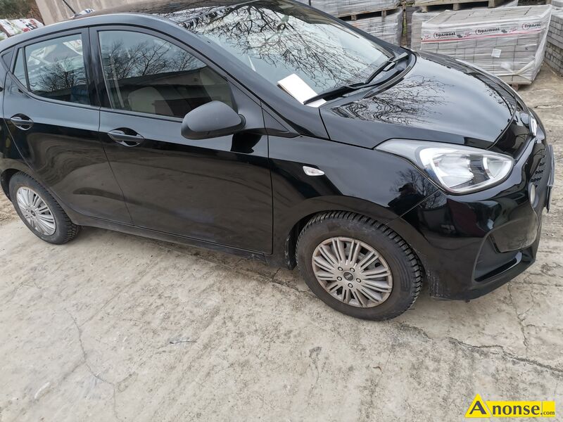 HYUNDAI  I10, 2017r./V, 998cm3, 72KM, 16V , benzyna, hatchback, 166.000km, czarny, pera,bezpiecze - image 2 - anonse.com