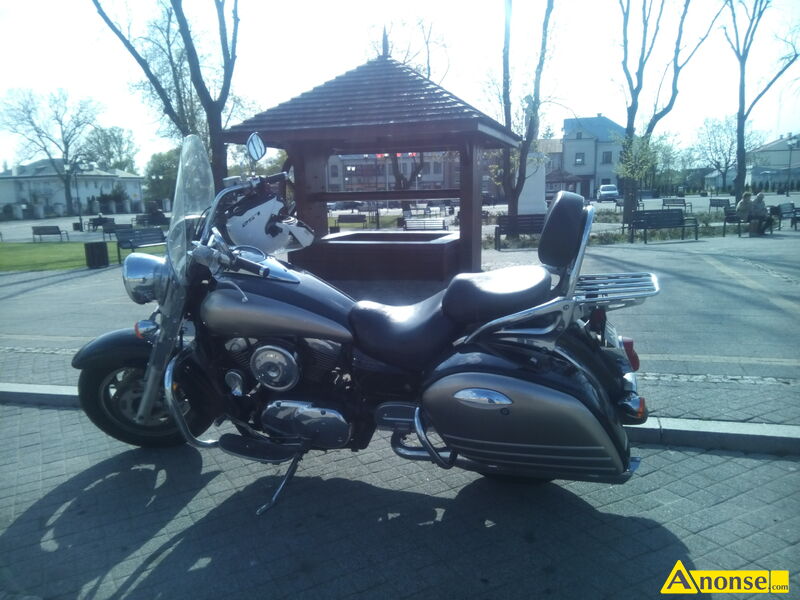 KAWASAKI  VN, 2007r., 1.600, 100KM, 50.000mil, szary, cruiser, kufry, wysoka szyba,opis dodatkowy:  - image 4 - anonse.com