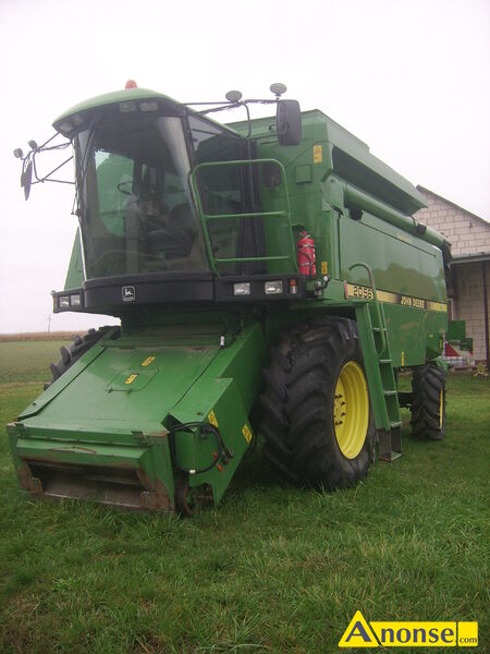 kombajn ,opis dodatkowy:  John Deere- 2056, 1997r. 3150mtg, sieczkarnia klimatyzacja, hydrostat, he - image 1 - anonse.com