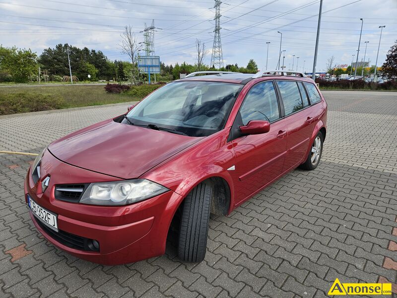 RENAULT  MEGANE, 2009r., 1.600cm3, 115KM, 319.000km, bordowy,bezpieczestwo: poduszki powietrzne, i - image 3 - anonse.com