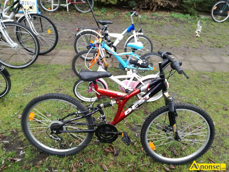 rowery ,opis dodatkowy: rowery firmowe markowe z Niemiec na koach od 12 cali do 28 cali aluminiowe - image 4 - anonse.com