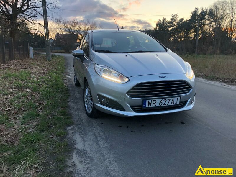 FORD  FIESTA, 2015r., 1.250cm3, 72.000km, metalik,komfort: elektryczne szyby,opis dodatkowy: Zadban - image 0 - anonse.com