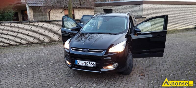 FORD  KUGA, 2013r./VII, 1.600cm3, 150KM , benzyna, 143.300km, czarny,bezpieczestwo: poduszki powie - image 0 - anonse.com