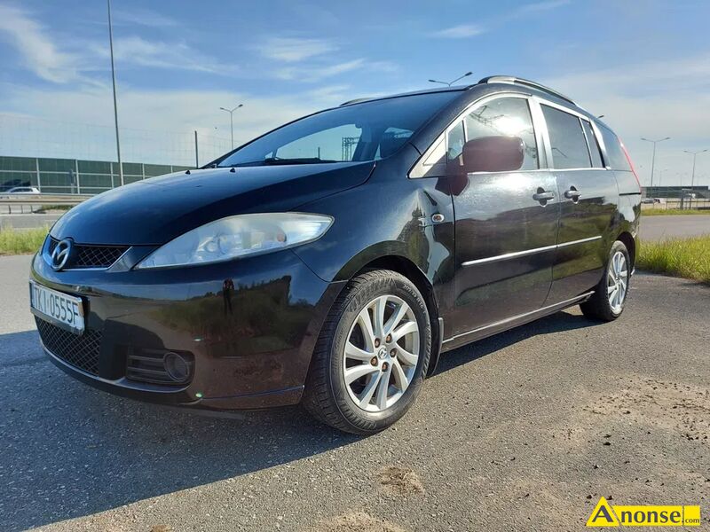 MAZDA  5, 2006r./XII, 1.800cm3, 116KM , benzyna + gaz, van, 279.300km, czarny, pera,komfort: elekt - image 0 - anonse.com