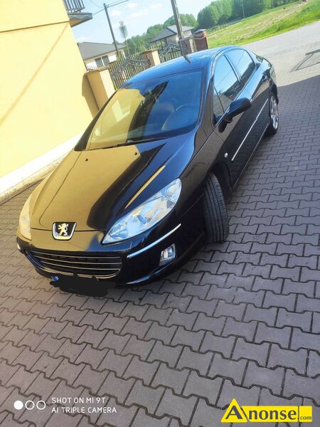 PEUGEOT  407, 2007r., 1.999cm3, 136KM , diesel, sedan, 300.000km, czarny,komfort: regulacja wiate - image 0 - anonse.com