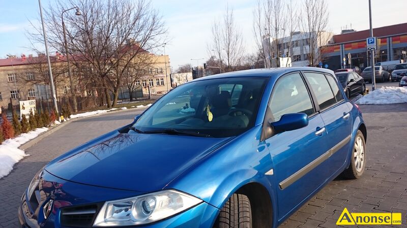 RENAULT  MEGANE, 2008r., 1,5cm3, 86KM , diesel, hatchback, 134.200km, niebieski, metalik,bezpiecze - image 0 - anonse.com