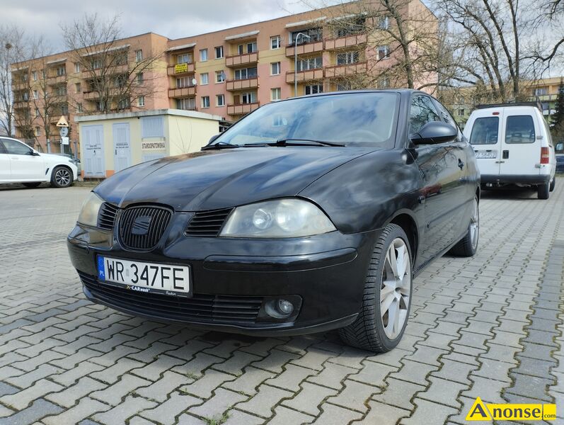 SEAT  IBIZA, 2002r., 1.390cm3, 100KM, 16V , benzyna, hatchback, 246.000km, czarny,audio samochodowe - image 0 - anonse.com