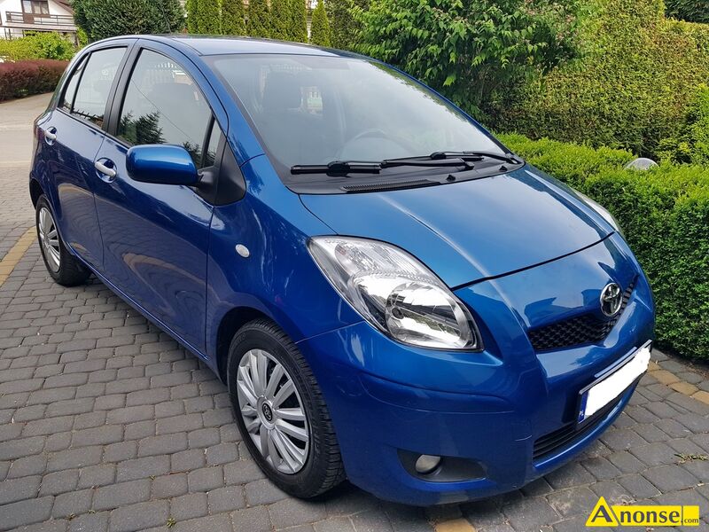 TOYOTA  YARIS, 2010r./XI, 1.300cm3, 100KM , benzyna, hatchback, 174.000km, niebieski, metalik,bezpi - image 0 - anonse.com