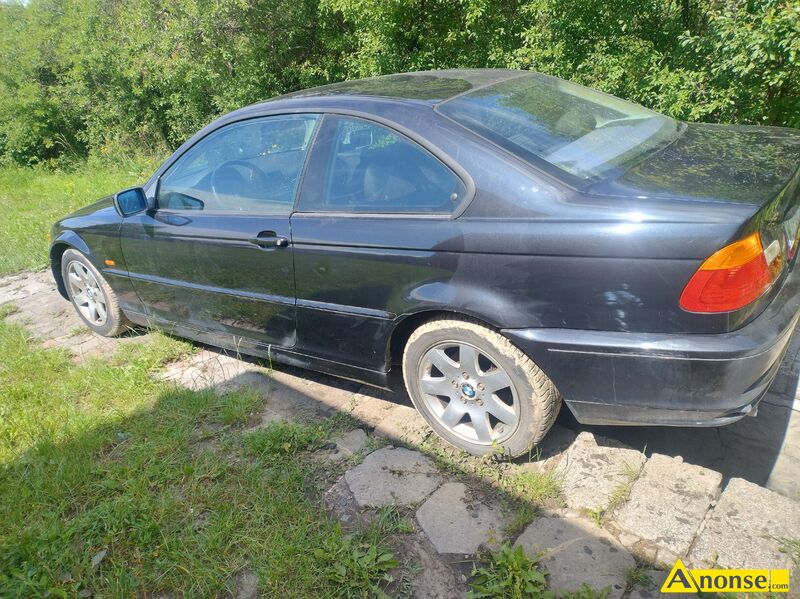 BMW  SERIA 3, 2001r., 1.800cm3, 105KM , benzyna, coupe, 240.000km, czarny,opis dodatkowy: BMW E46 C - image 1 - anonse.com