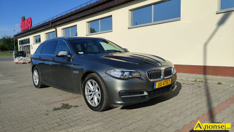 BMW  SERIA 5, 2014r./IX, 2.000cm3, 190KM , diesel, kombi, 139.000km, grafitowy, pera,bezpieczestw - image 0 - anonse.com
