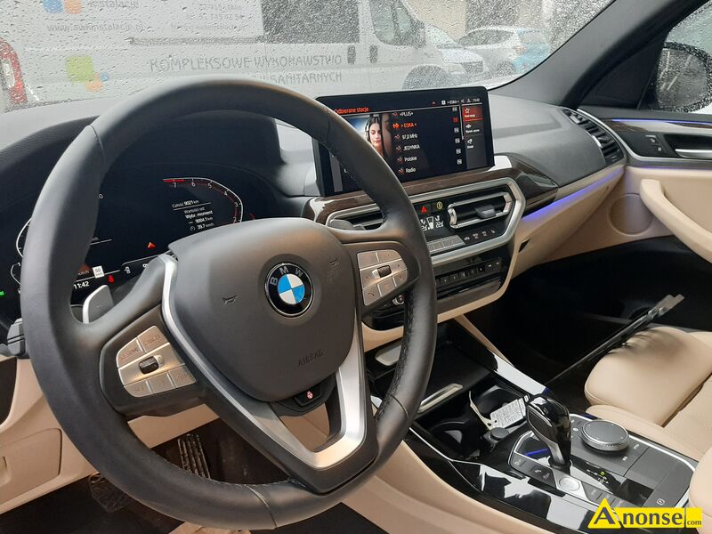 BMW  X3, 2022r., 1.998cm3, 252KM , benzyna, 9.250km, biay, metalik,bezpieczestwo: ASR, immobilise - image 0 - anonse.com