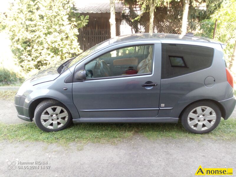 CITROEN  C2, 2007r./XI, 1.400cm3, 73KM , benzyna, hatchback, 166.500km, szary, metalik,bezpieczest - image 4 - anonse.com