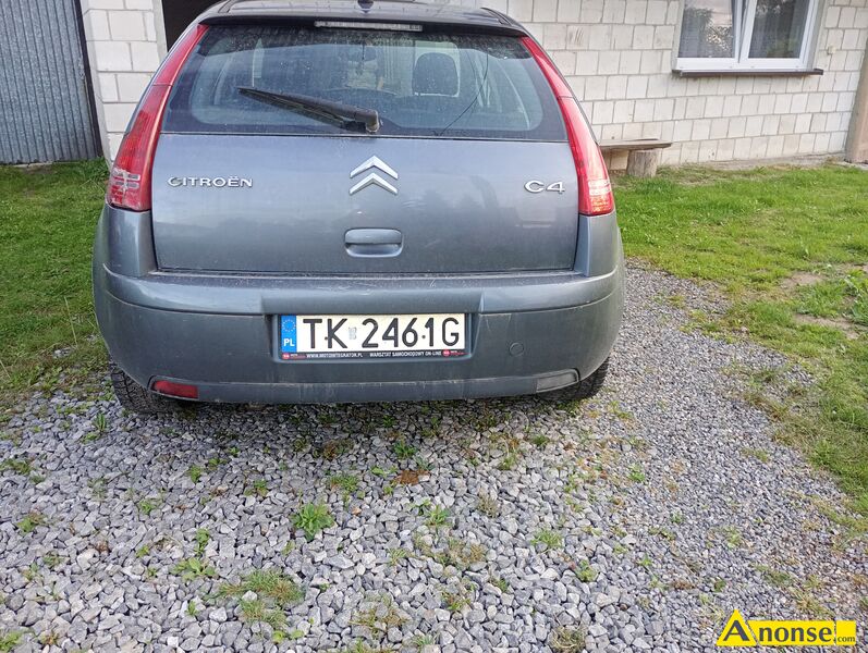 CITROEN  C4, 2006r., 1.560cm3 , diesel, sedan, 178.000km, grafitowy,informacje dodatkowe: liczba dr - image 3 - anonse.com