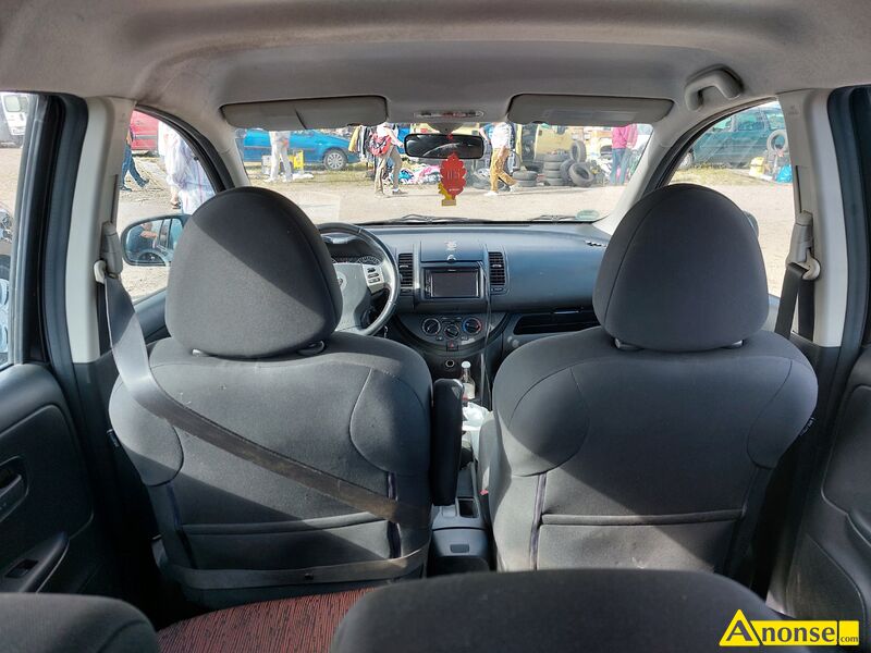 NISSAN  NOTE, 2010r., 1.400cm3, 120KM , benzyna, hatchback, 256.300km, czarny, metalik,bezpieczest - image 0 - anonse.com