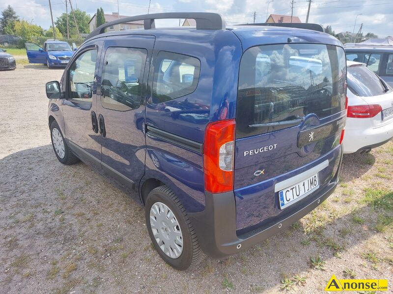 PEUGEOT  BIPPER, 2013r., 1.400cm3, 74KM , benzyna, hatchback, 105.000km,bezpieczestwo: ABS, autoal - image 3 - anonse.com