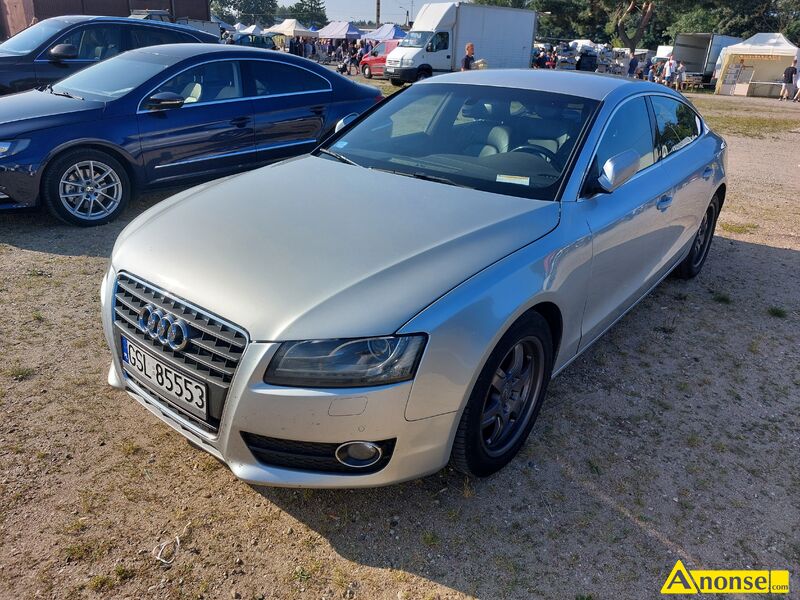 AUDI  A5, 2010r., 2.000cm3, 170KM , diesel, hatchback, 304.000km, srebrny, metalik,bezpieczestwo:  - image 0 - anonse.com