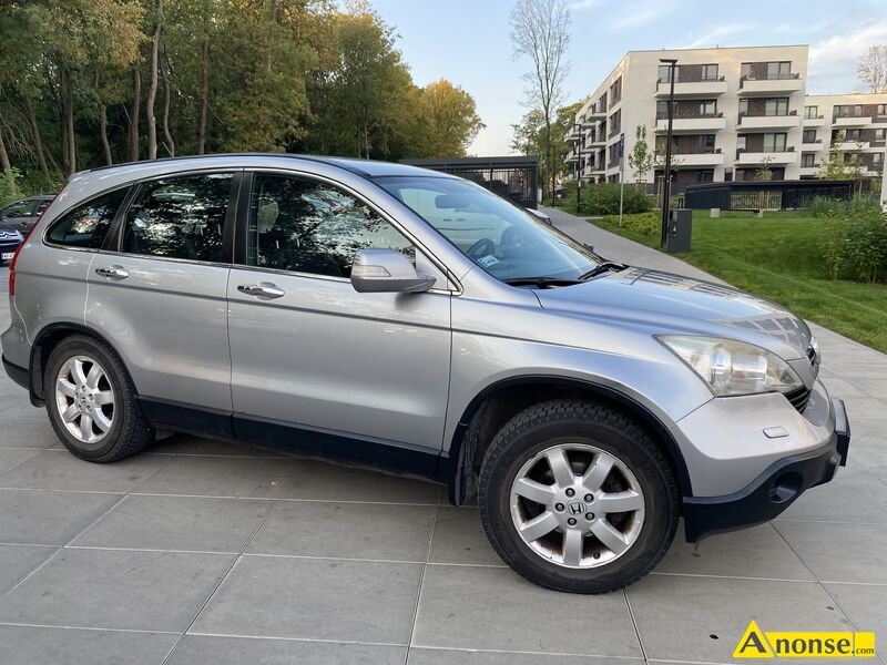 HONDA  CR-V, 2007r., 1.998cm3, 150KM, 288.000km, srebrny,bezpieczestwo: autoalarm,komfort: elektry - image 2 - anonse.com