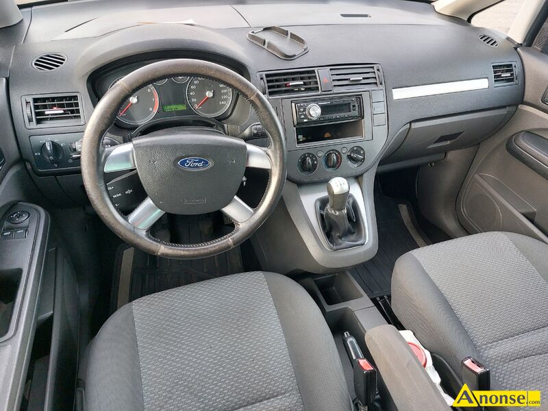 FORD  FOCUS C-MAX, 2004r., 1.800cm3, 130KM , diesel, hatchback, 224.000km, srebrny, metalik,bezpiec - image 2 - anonse.com