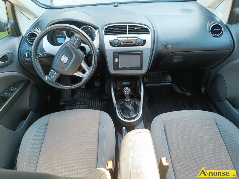 SEAT  ALTEA, 2009r./VII, 1.896cm3, 105KM, 16V , turbo diesel + intercooler, van, 306km, grafitowy,  - image 7 - anonse.com