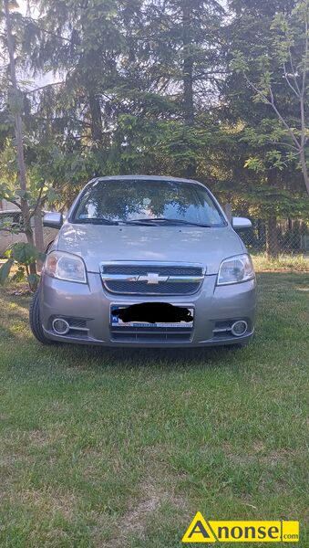 CHEVROLET  AVEO, 2006r., 1.400cm3 , benzyna, sedan, 150.000km, srebrny, metalik,bezpieczeństwo: pod - image 0 - anonse.com